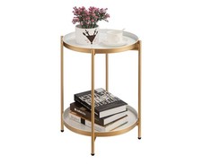 HollyHOME Round Side Table