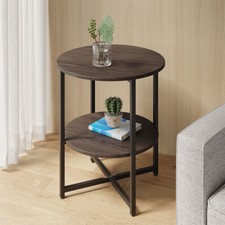 Small Round Sofa Side Table