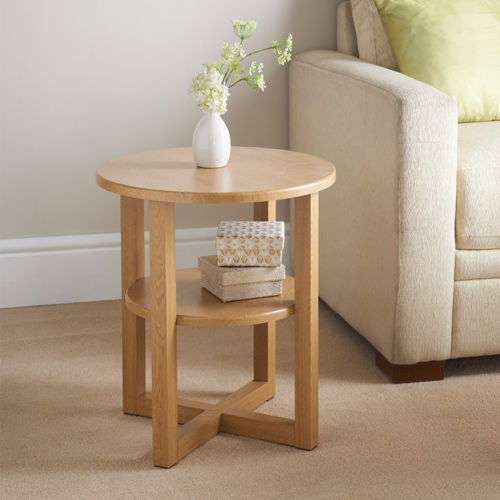 Side hall table lamp plant - side,