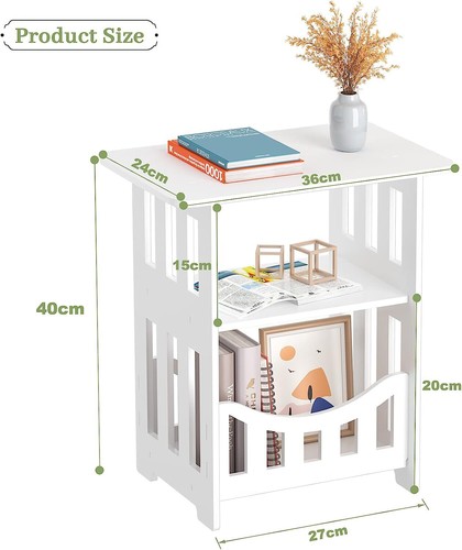Small bedside table cabinet - small,