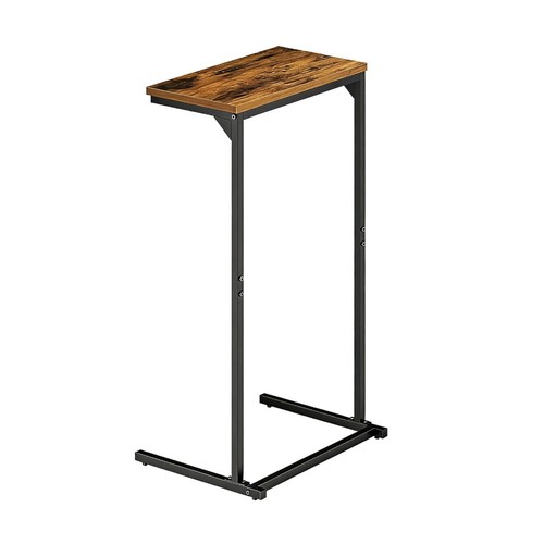 Shaped sofa side - side, table