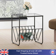 Side Table with Storage Small