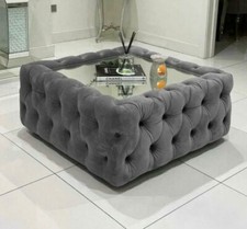 Coffee table luxury plush