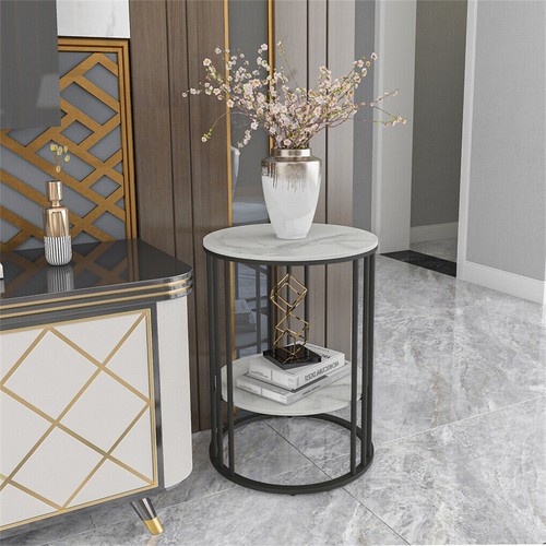 Nordic marble small side table - nordic,
