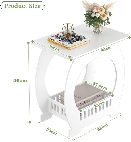 Small bedside table cabinet - small,