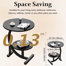 2 Tier Small Sofa Side Table