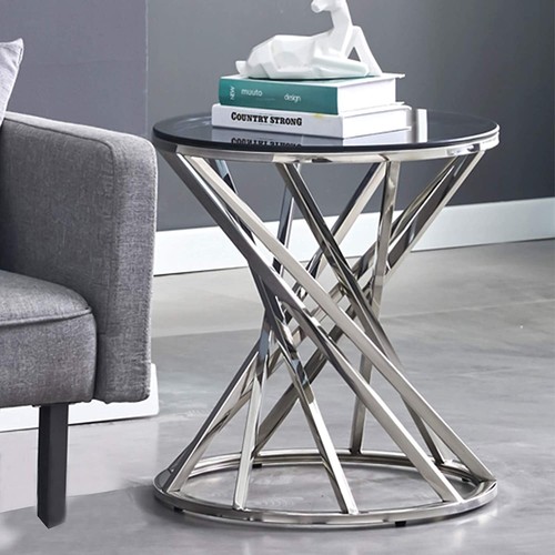 Round coffee table sofa - coffee,